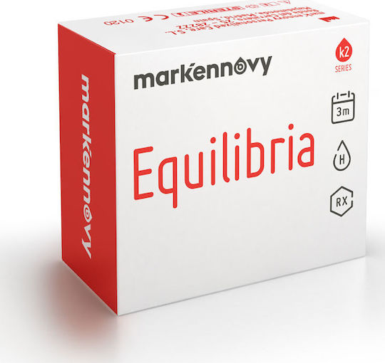 Mark'ennovy Equilibria Toric 2 Quarterly Astigmatic Contact Lenses Hydrogel