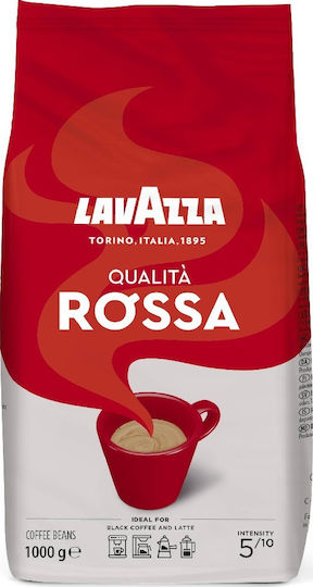Lavazza Καφές Espresso Qualita Rossa σε Κόκκους 1kg