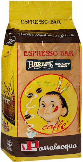 Passalacqua Espresso Coffee Arabica Jamaica Harem Whole Beans 1kg