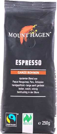 Mount Hagen Cafea Espresso Arabica Boabe 250g