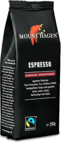 Mount Hagen Cafea Espresso Decafeinizat Măcinat 250gr