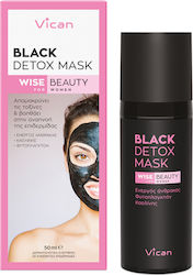 Vican Wise Beauty Black Detox Gesichtsmaske 50ml Vican Wise Beauty Black Detox Gesichtsmaske 50ml