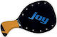 Joy RS SportC Beach Racket Black 345gr with Slanted Handle Orange