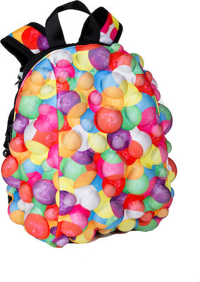 Madpax Pint Don't Burst My Bubble Σχολική Τσάντα Πλάτης Νηπιαγωγείου Πολύχρωμη Μ22 x Π15 x Υ30cm
