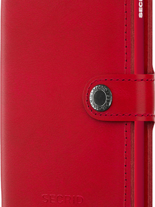 Secrid Miniwallet Original Δερμάτινο Ανδρικό Πο...