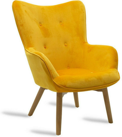 Kido Bergère Yellow 72x75x99cm