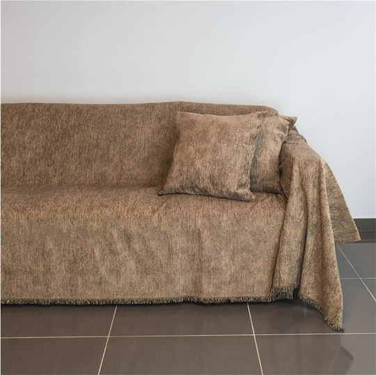 Fennel 21C01BR2 Braun Sesselüberwurf P250xM180cm Braun Fennel 21C01BR2 Braun Sesselüberwurf P250xM180cm Braun