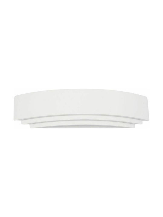 Inlight Modern Lamp Wall with Socket E14 White 29cm