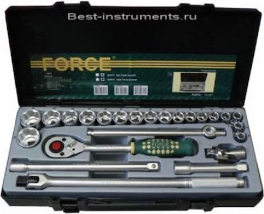 Force Set Ratchet 1\2" 24pcs