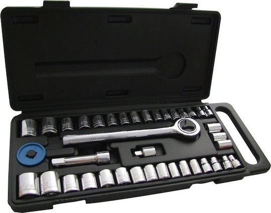 Amtech Καστάνια με Καρυδάκια 1\4" & 3\8" 40τμχ