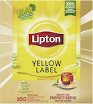 Lipton Negru Ceai Yellow Label 100 Pungi 1.5gr 1buc