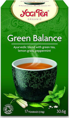 Yogi Tea Organic Green Tea Green Balance 17 Bags 30.6gr