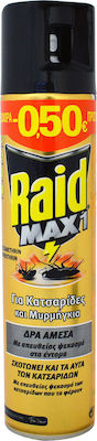 Raid Εντομοκτόνο Spray για Μυρμήγκια / Κατσαρίδες 300ml