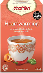 Yogi Tea Heartwarming Μείγμα Βοτάνων Βιολογικό 17 Φακελάκια 520.2gr Yogi Tea Heartwarming Μείγμα Βοτάνων Βιολογικό 17 Φακελάκια 520.2gr