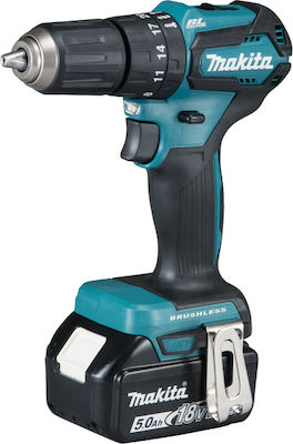 Makita Κρουστικό Δραπανοκατσάβιδο Μπαταρίας 18V 2x5Ah