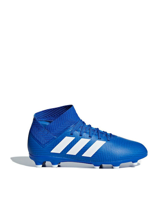 Performance Nemeziz 18.3 AG Παιδικά Ποδοσφαιρικά Παπούτσια με Τάπες Μπλε
