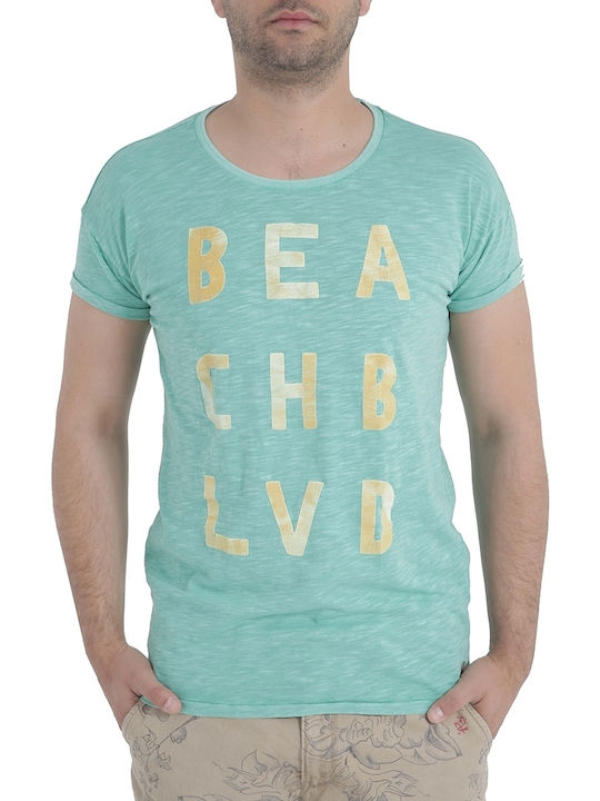 Scotch & Soda T-shirt Τιρκουάζ