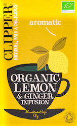 Clipper Lemon & Ginger 20φακελάκια