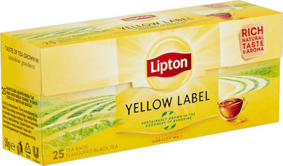 Lipton Black Tea Yellow Label 25 Bags 1.5gr