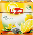 Lipton Negru Ceai 20 Pungi 36gr 1buc cu Aromă Lămâie