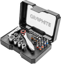 Graphite 56H604 Καστάνια με Καρυδάκια 1\4" 26τμχ
