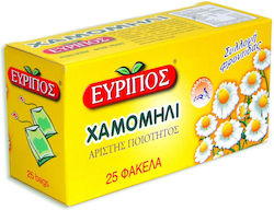 Εύριπος Χαμομήλι 25 Φακελάκια 25gr Εύριπος Χαμομήλι 25 Φακελάκια 25gr