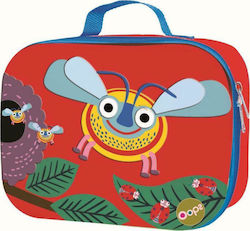 Oops Bee Isothermische Schulter-Lunch-Tasche Rot L24 x B10 x H19cm