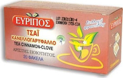 Eyripos Black Tea Κανελλογαρύφαλλο 20 Bags