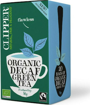Clipper Πράσινο Τσάι Βιολογικό Decaf 20 Φακελάκια 36gr