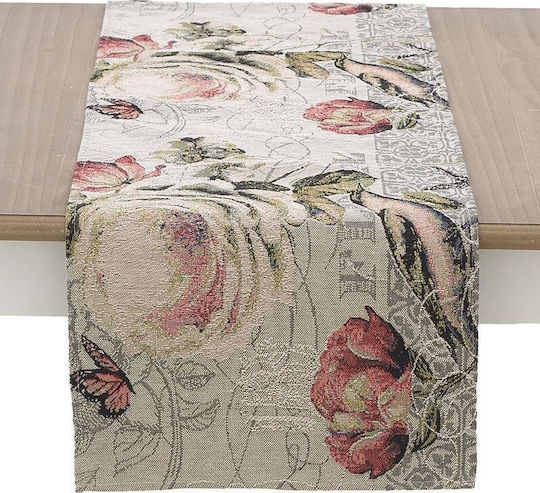 Inart Runner Цвете Бежов 33x150бр