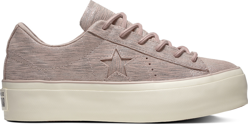 One star platform metallic suede low top cheap