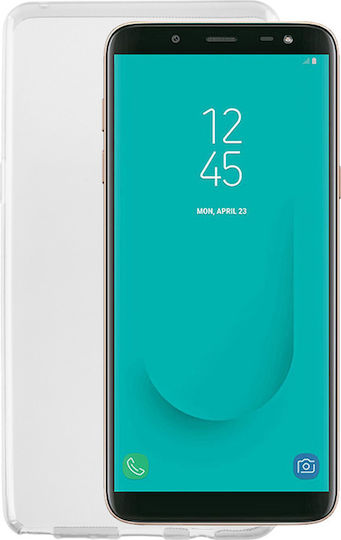 Idol 1991 Air Slim Umschlag Rückseite Silikon 0.3mm Transparent (Galaxy J6)