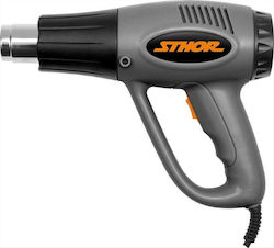 Sthor 79320 Πιστόλι Θερμού Αέρα 2000W με Ρύθμιση έως 550°C