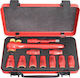 Unior 190VDE6P11A Set Ratchet 1\2" 11pcs 612678