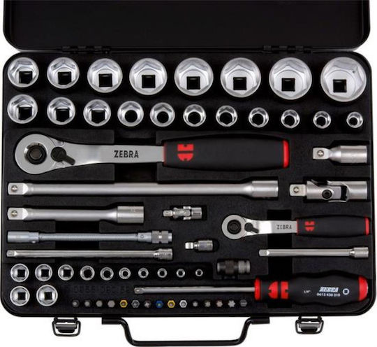 Wurth Set Ratchet 1\2" & 1\4" 59pcs