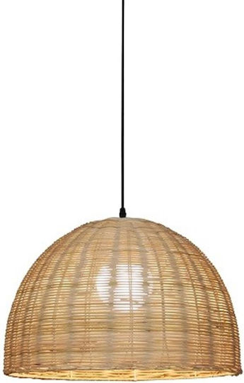 Home Lighting Saman Pendant Light Brown with Rope for Socket E27 48x48x150cm