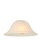 Home Lighting Lia Hängelampe Weiß Glocke mit Fassung E27 37x37x120cm.