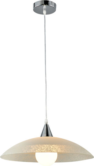 Home Lighting Seher Κρεμαστό Φωτιστικό Γκρι με Ντουί E27 40εκ.