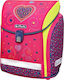 Herlitz Midi Pink Hear Σχολική Τσάντα Πλάτης Δημοτικού σε Φούξια χρώμα