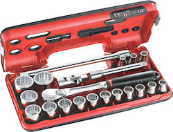 Facom Set Ratchet 3\8" 21pcs