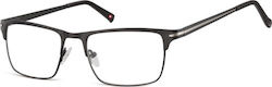 Montana Eyewear Men's Prescription Eyeglass Frames Black MM604