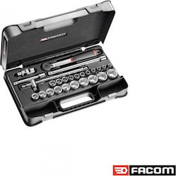 Facom S.161-4P6PB Καστάνια με Καρυδάκια 1\2" 26τμχ Facom S.161-4P6PB Καστάνια με Καρυδάκια 1\2" 26τμχ