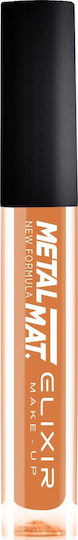 Elixir Liquid Metal Mat Long Lasting Lichid Ruj Metalic 427 Metallic Gold 10.2ml