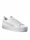 Puma Smash Platform Femei Sneakers Albe