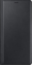 Samsung Leather View Cover Synthetic Leather Book Black (Galaxy Note 9)