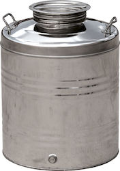 Maffei Stainless Steel Container with Screw Lid 50lt 15002