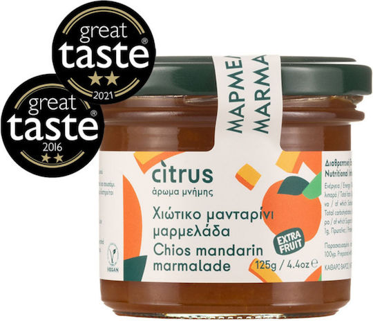 Citrus Gemuri Bio De Mandarină Chian De 125gr Handmade