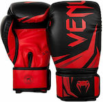 Venum Challenger 3.0 03525 Synthetic Leather Boxing Competition Gloves Black
