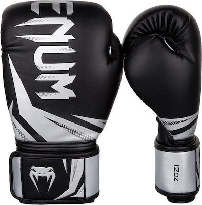 Venum Challenger 3.0 03525 VENUM-03525 Boxhandschuhe aus Kunstleder Black/Silver