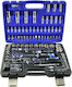Geko Set Ratchet 1\2" & 1\4" 94pcs